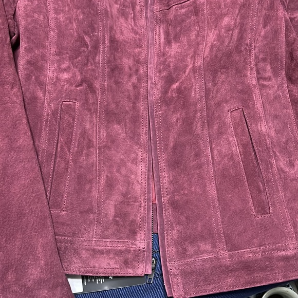 NWT Genuine Suede Jacket - Picture 2 of 6